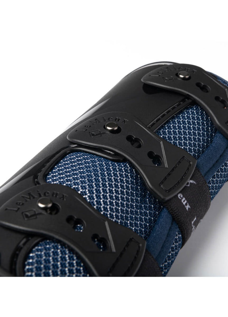 Lemieux Ultra Mesh Snug Boot (Pair) - Navy