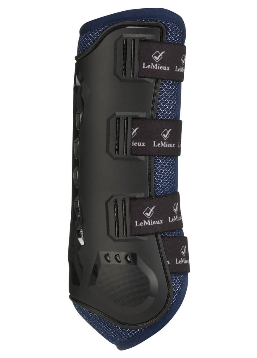 Lemieux Ultra Mesh Snug Boot (Pair) - Navy