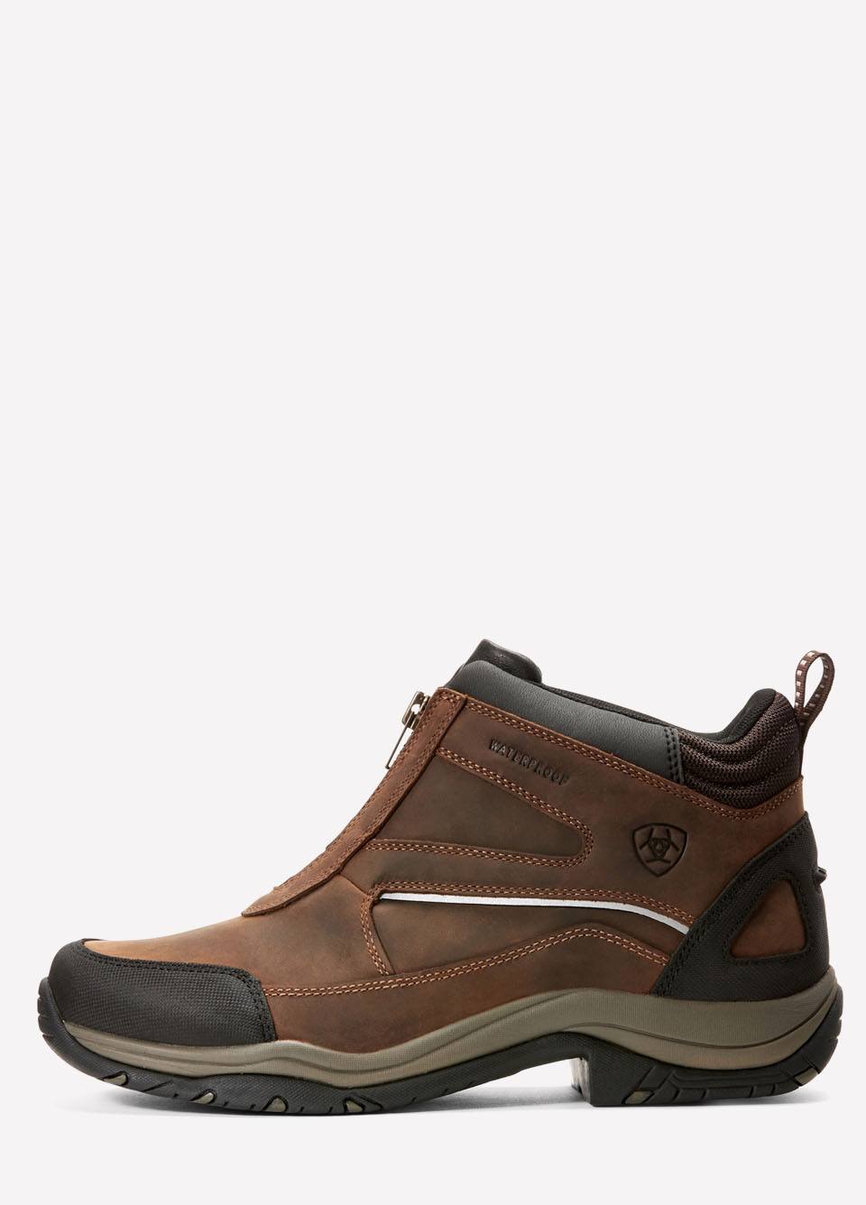 Ariat Mens Telluride Zip H2O Boots - Copper