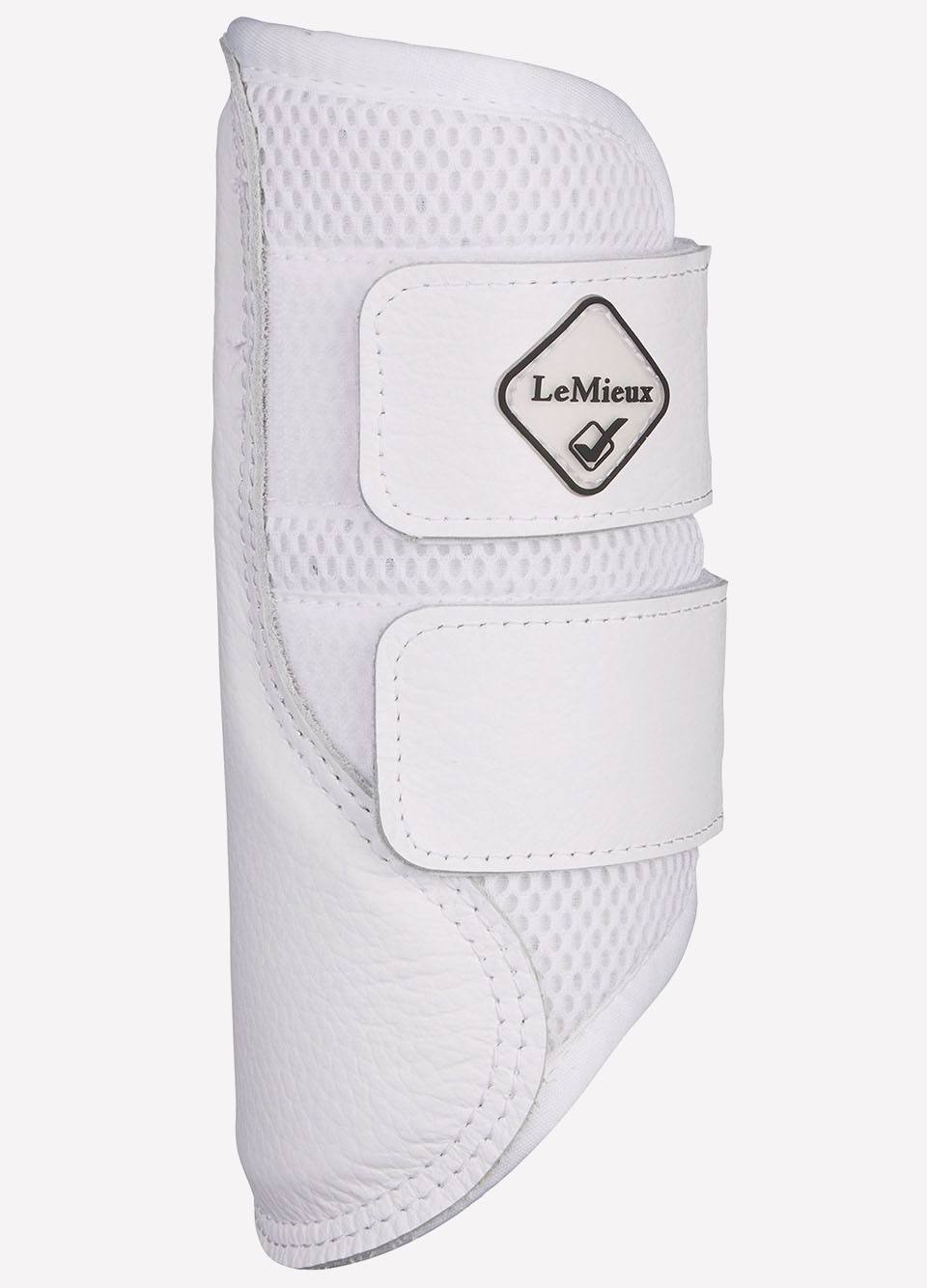 LeMieux ProSport Mesh Brushing Boots - White