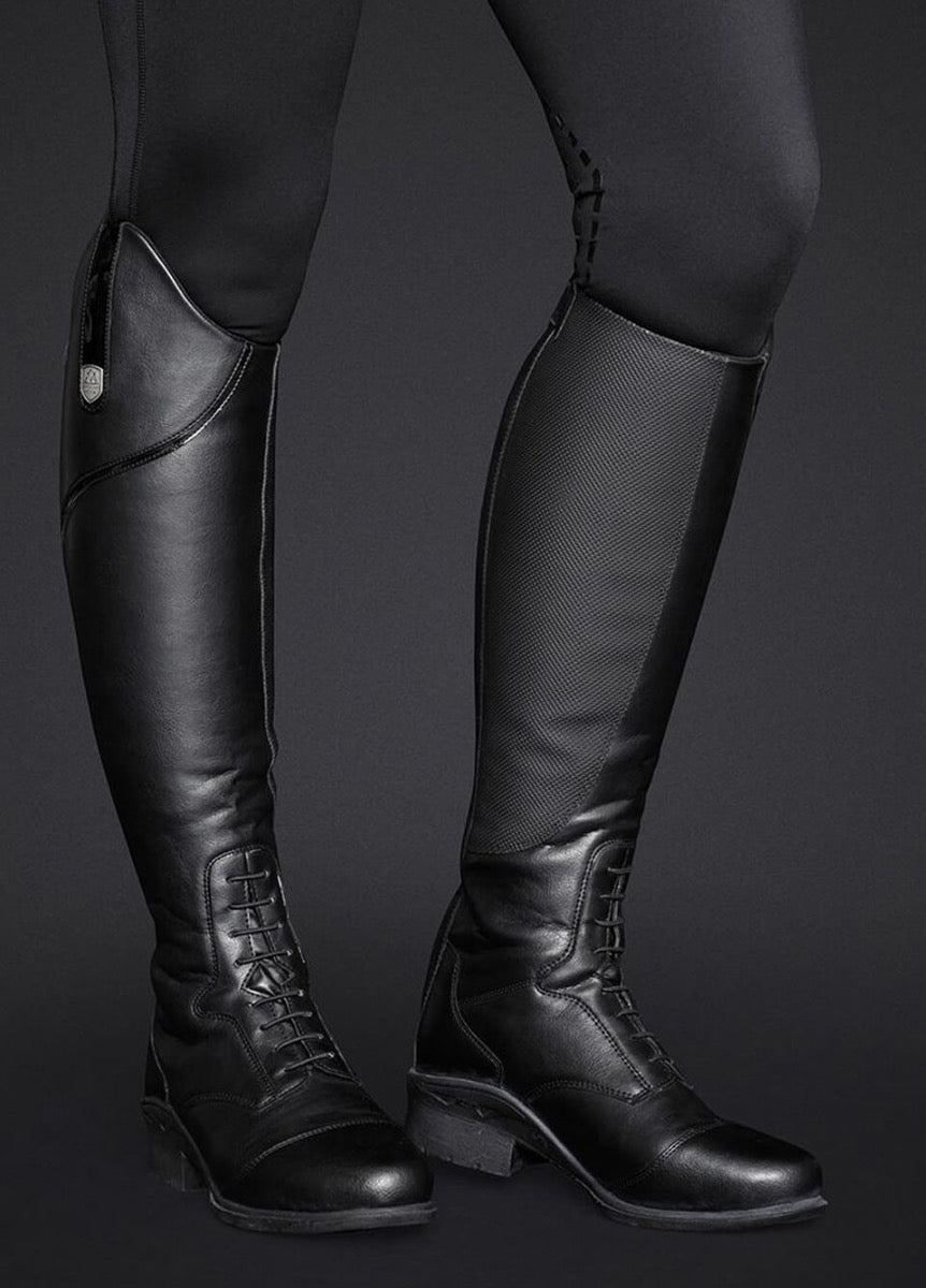 Mountain Horse Adults Veganza Tall Riding Boots - Black