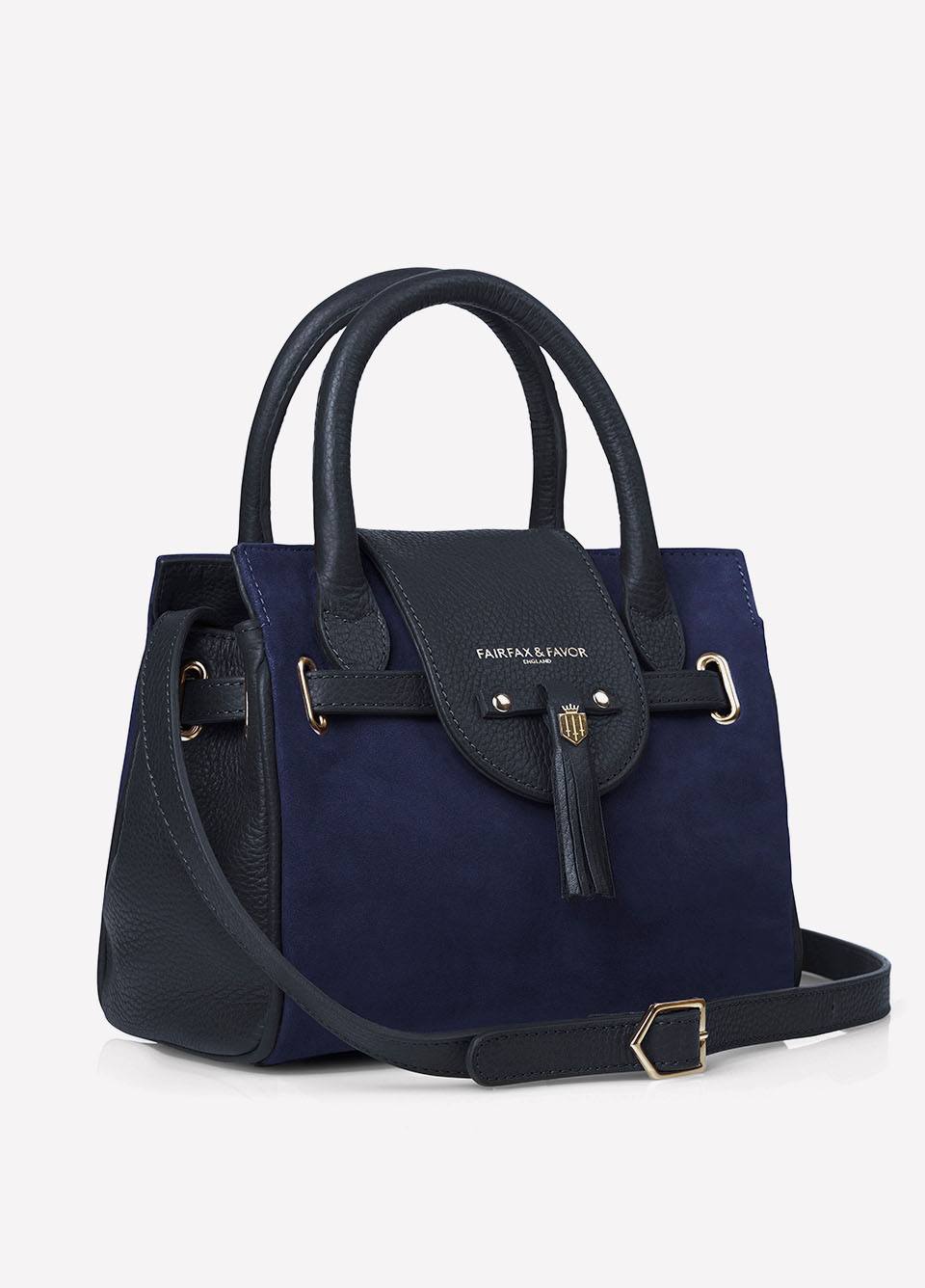 Fairfax & Favor Mini Windsor Handbag - Navy