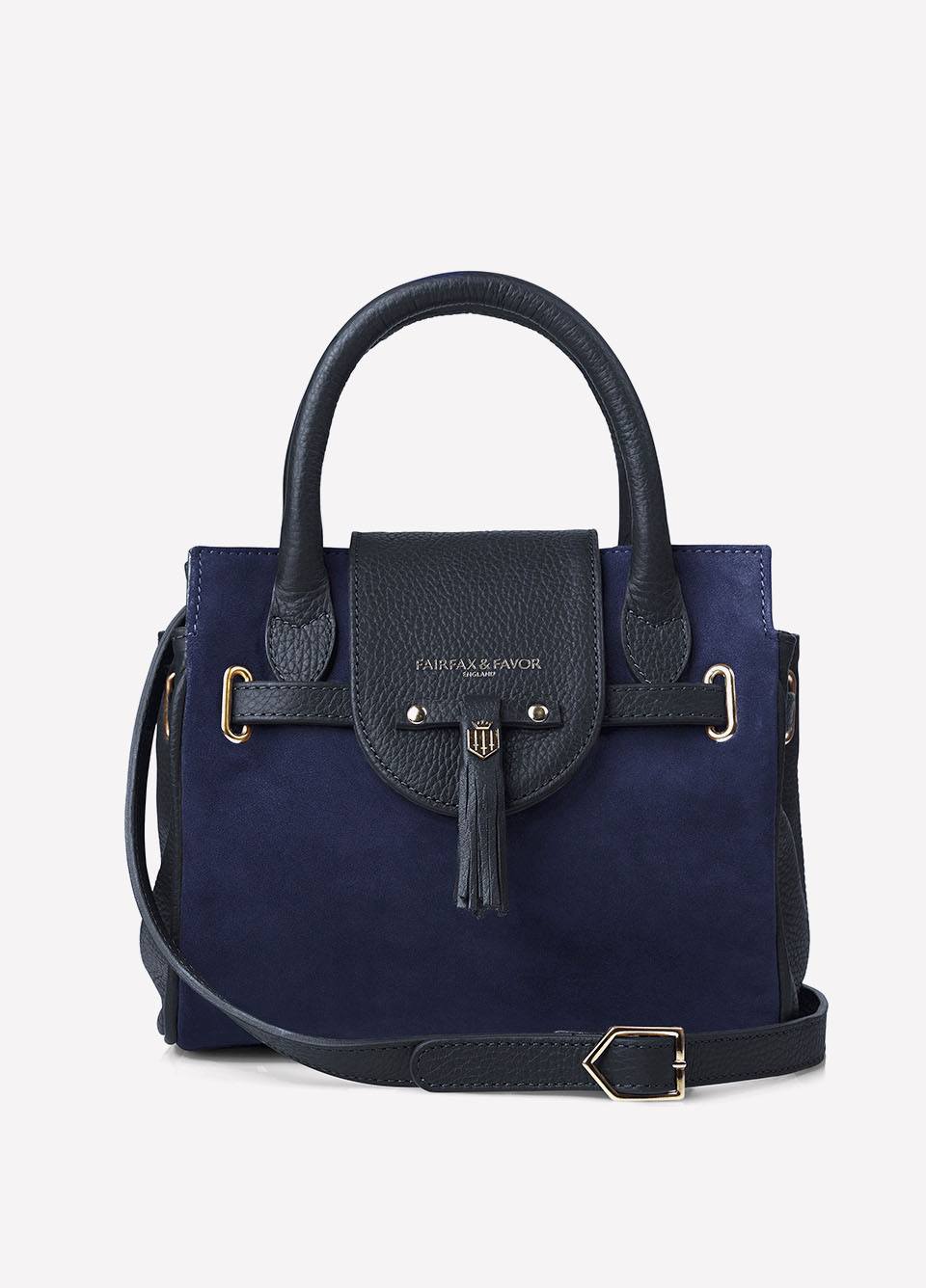 Fairfax & Favor Mini Windsor Handbag - Navy