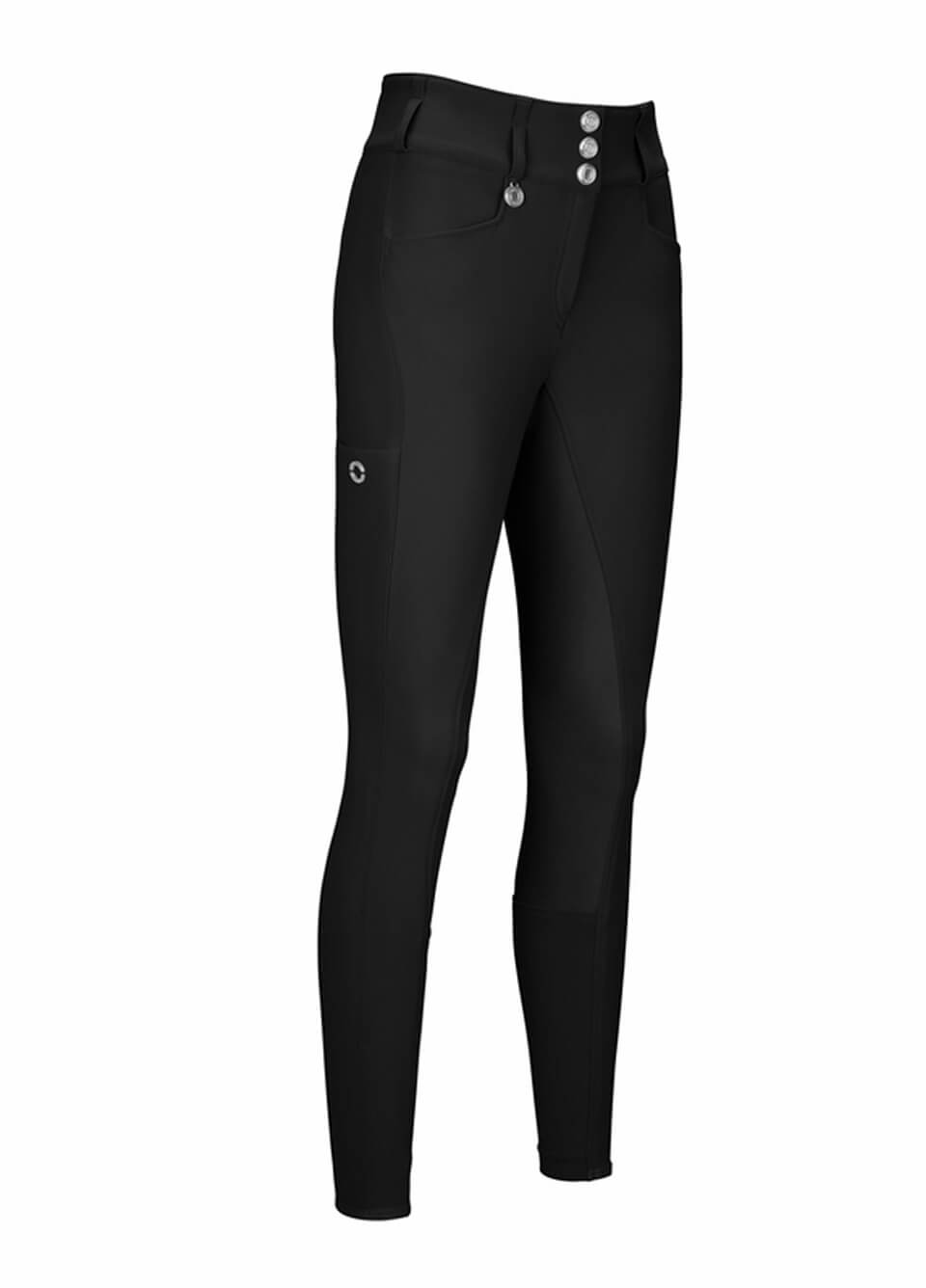 Pikeur Candela Strauss Full Seat Breeches - Black