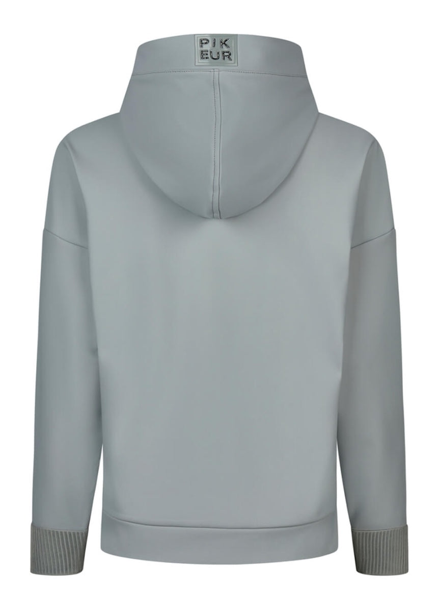 Pikeur Plushluxe Hoody - Dusty Blue