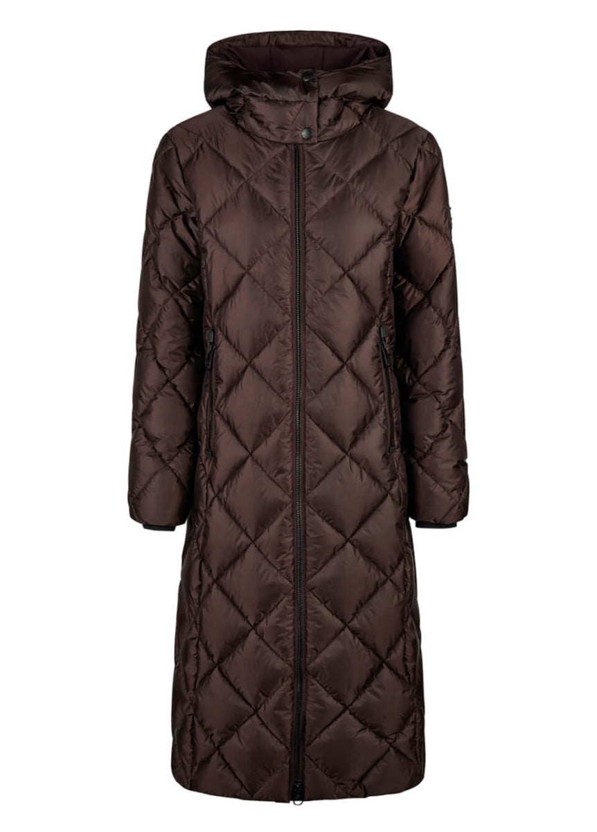 Pikeur Quiltdiamond Coat - Chocolate Brown