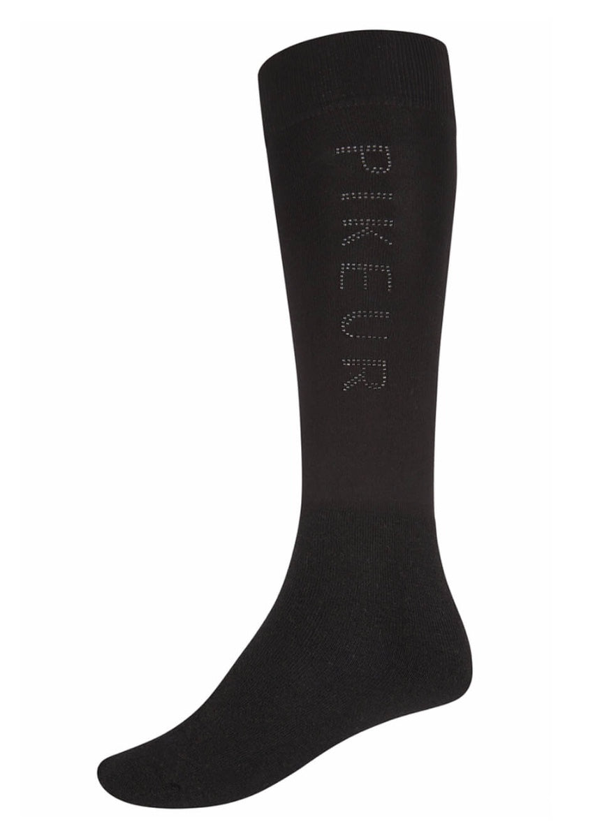 Pikeur Knee Socks Sports - Black
