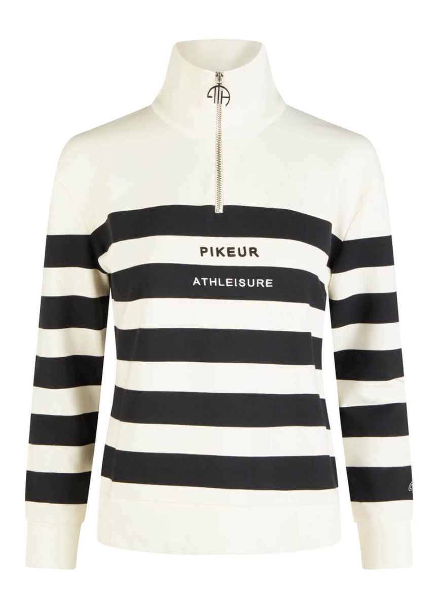 Pikeur Sweater Athleisure - Off White/Black