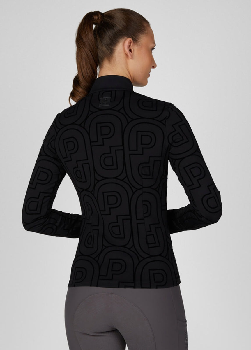 Pikeur Zip Print Shirt - Black