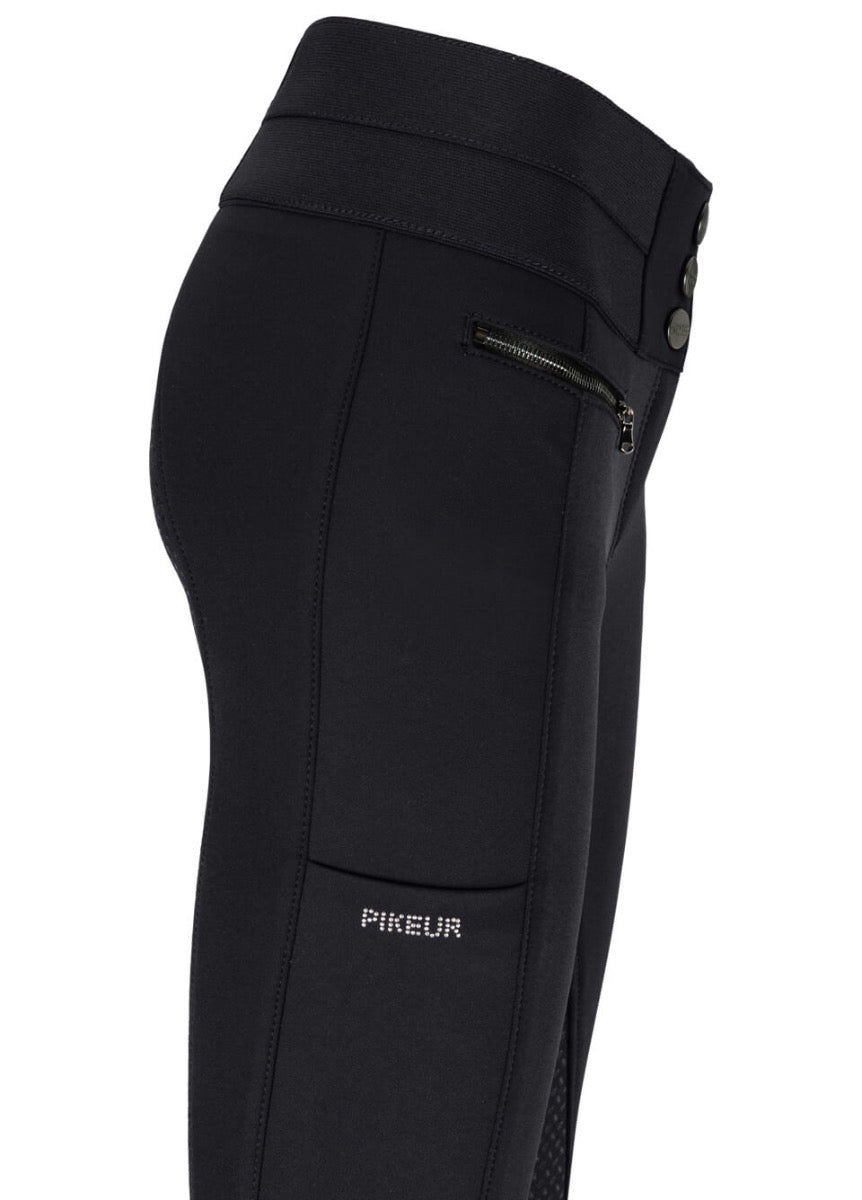Pikeur Charlotte Full Patch Breeches - Black