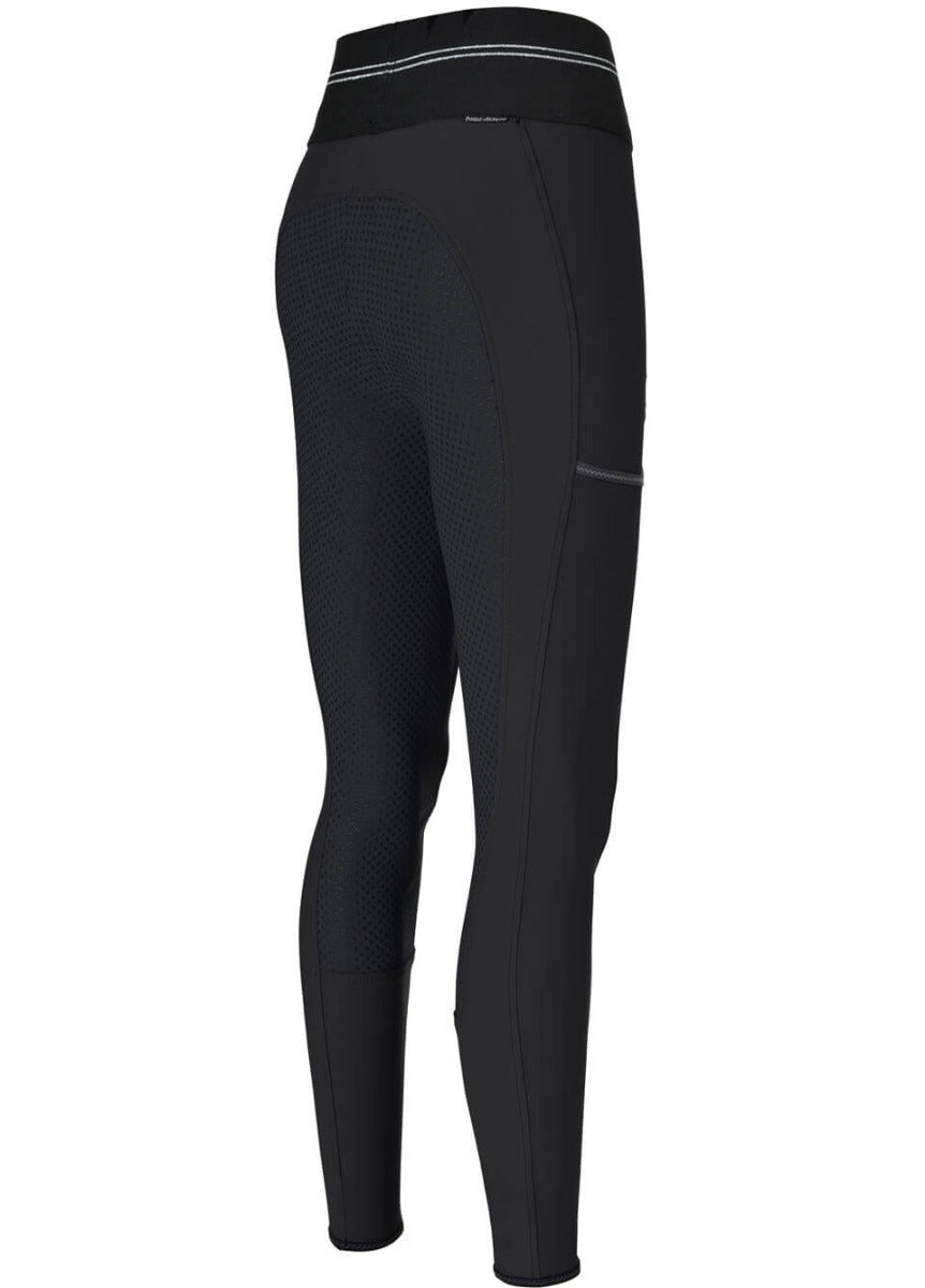 Pikeur Gia Grip Athleisure Breeches - Black