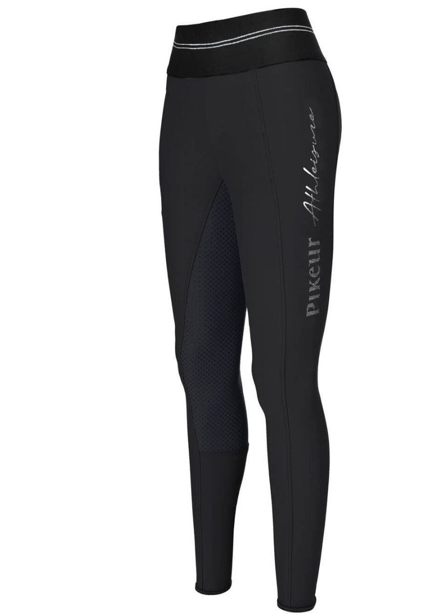 Pikeur Gia Grip Athleisure Breeches - Black