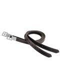 Prestige New Non-Stretch Stirrup Leathers - Tobacco/White