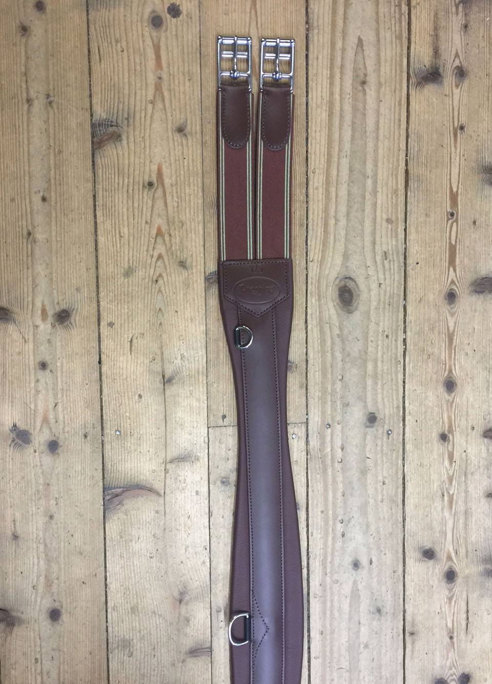 Prestige Leather Girth - Tobacco