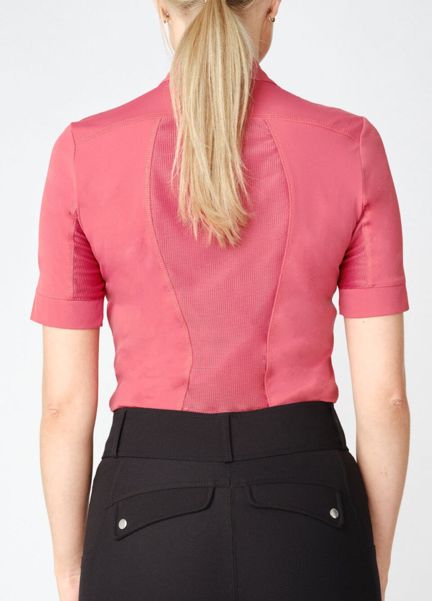 PS of Sweden Cecile Short Sleeve Top - Berry Pink