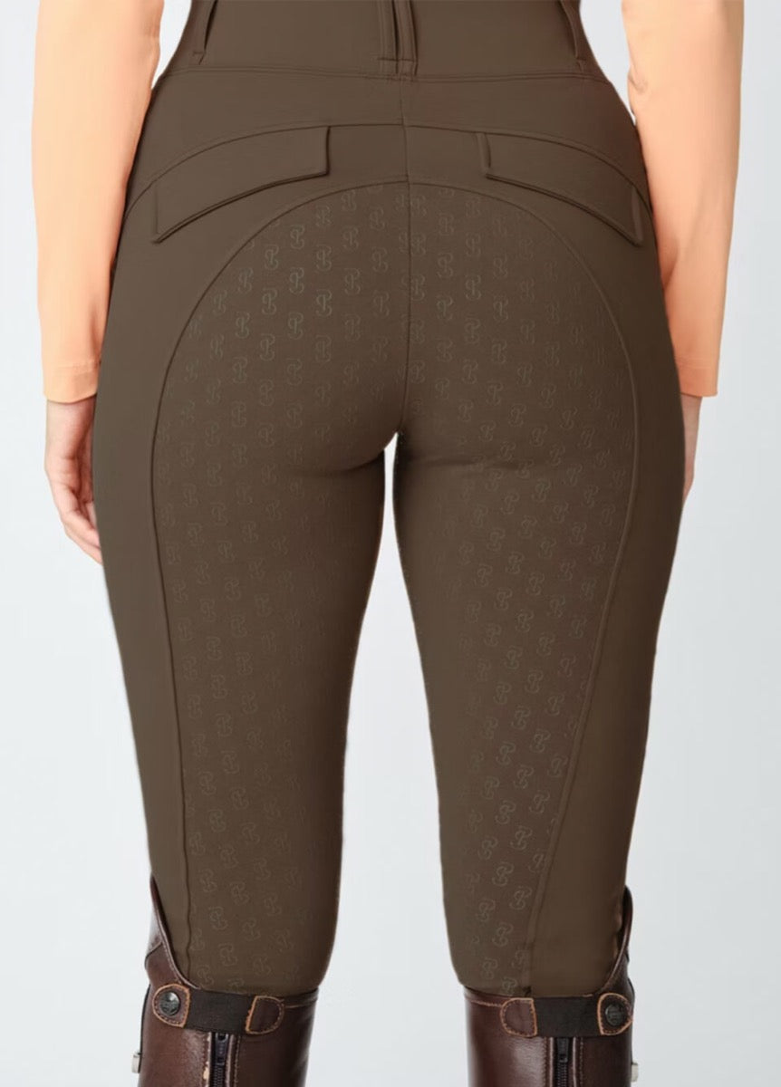 PS of Sweden Juliette Full Grip Tights - Choc Chip