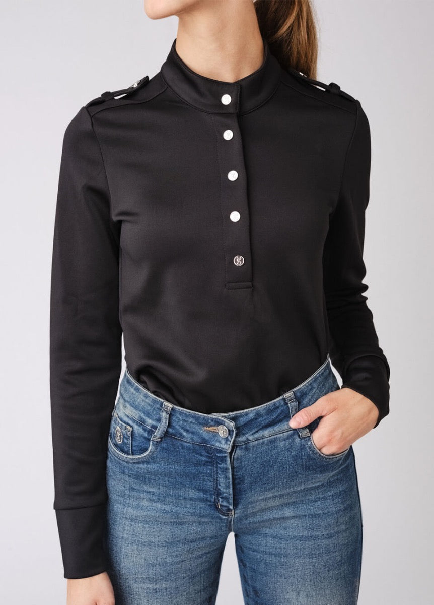 PS of Sweden Carmen Turtleneck Sweater - Black