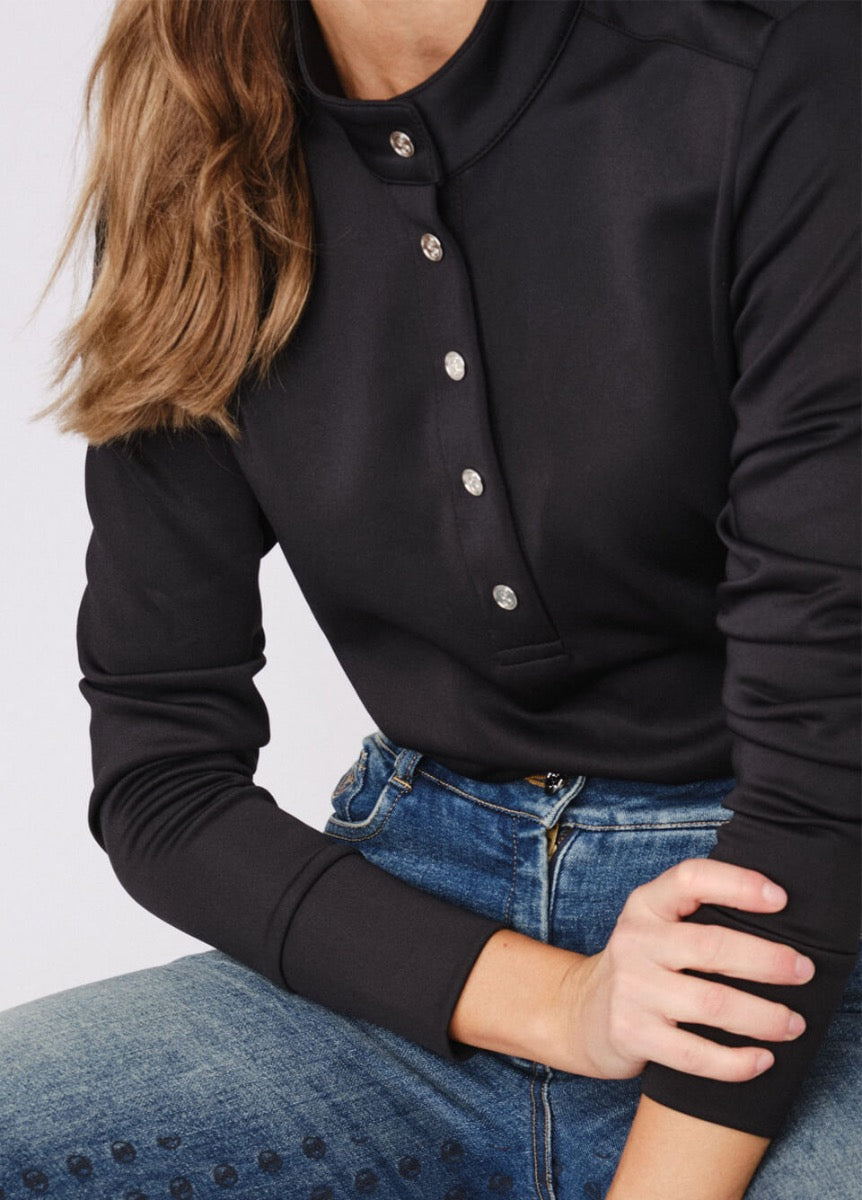 PS of Sweden Carmen Turtleneck Sweater - Black