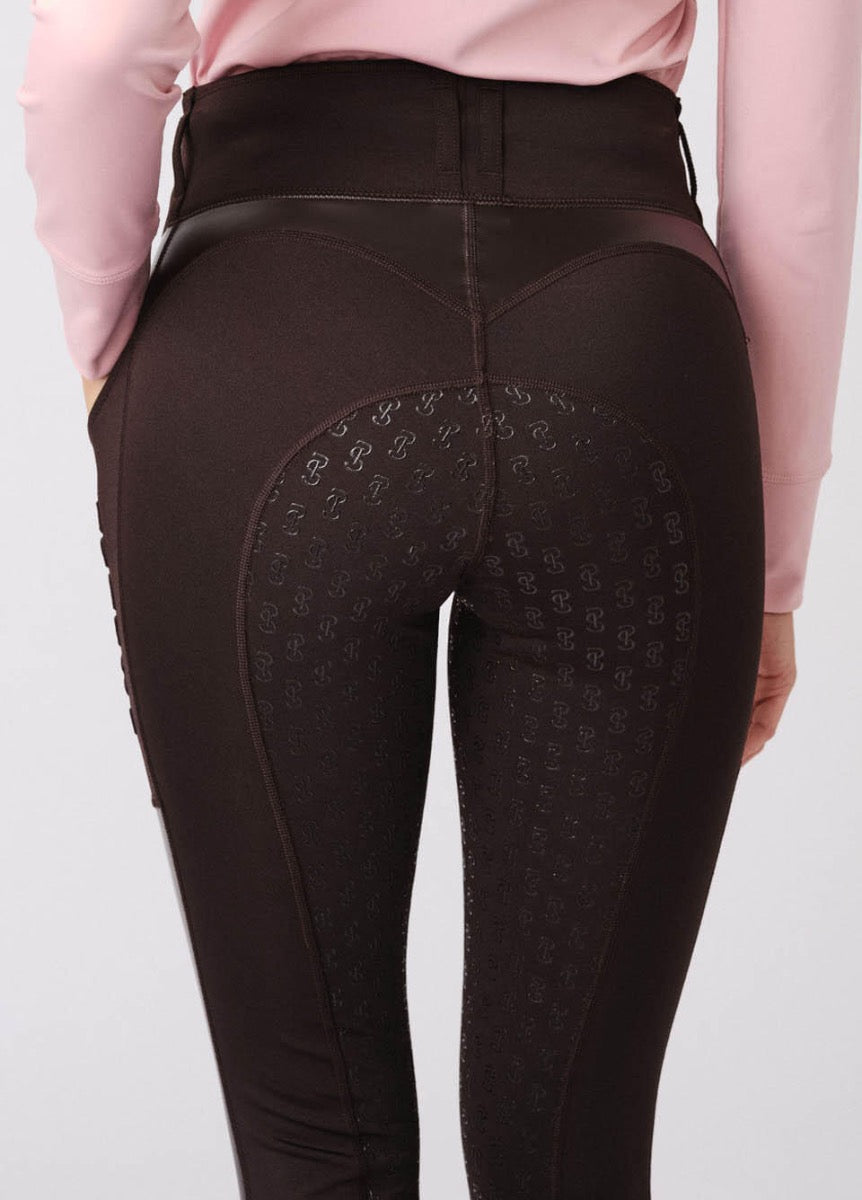 PS of Sweden Cindy Riding Tights - Coffee