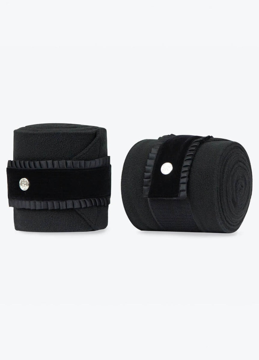 PS of Sweden Diamond Ruffle Bandages - Black