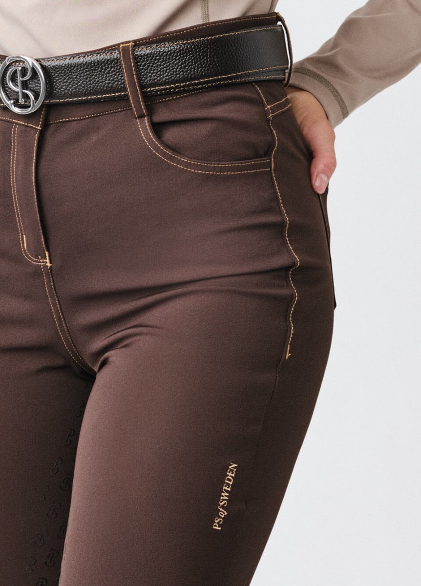 PS of Sweden Khloe Breeches - Coffee
