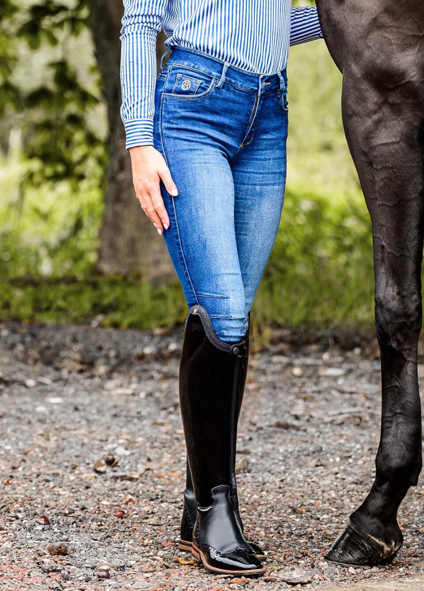 PS of Sweden Maggie Breeches - Blue Denim