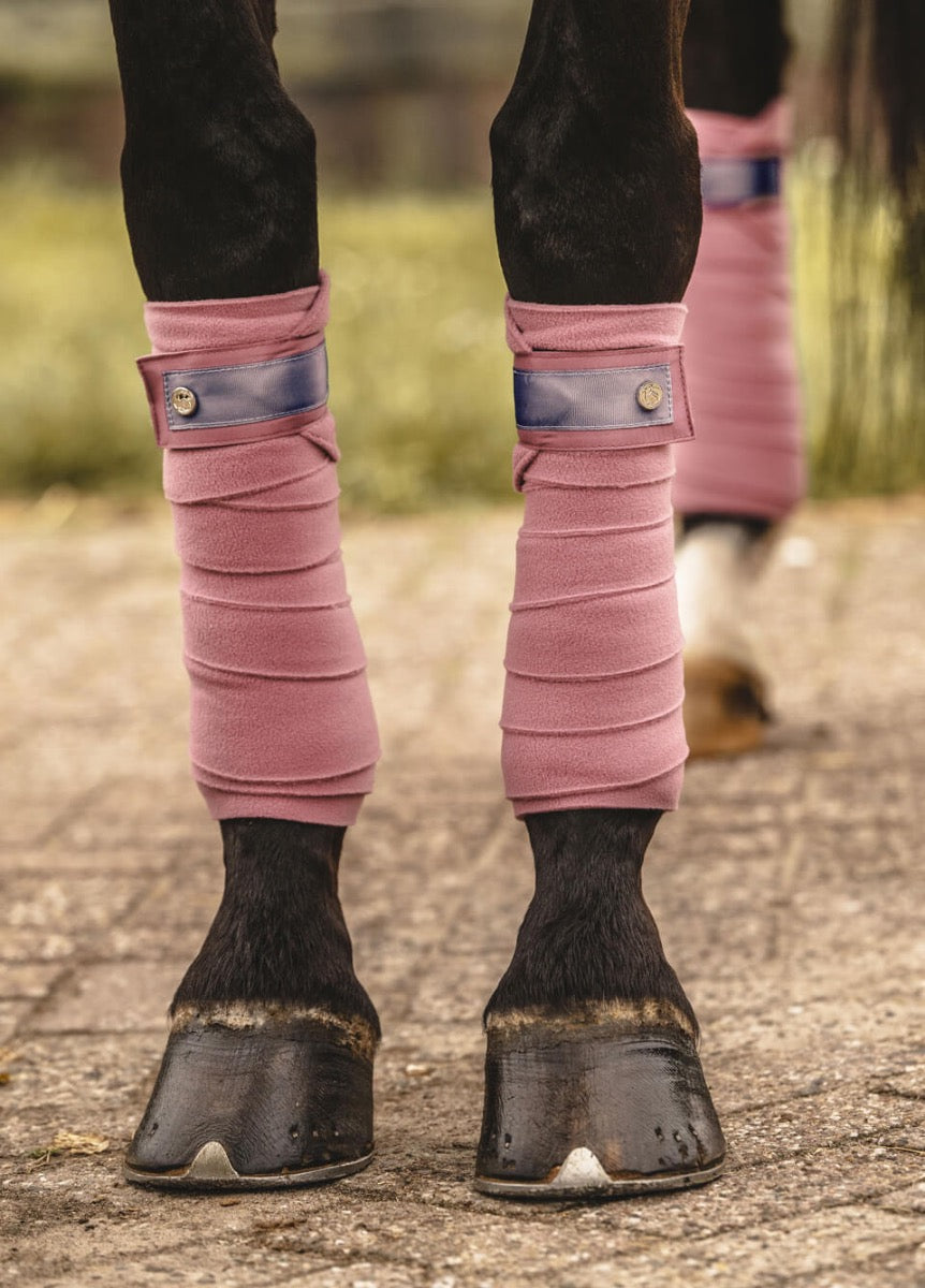 Ps of Sweden Bow Polo Bandages - Roseberry