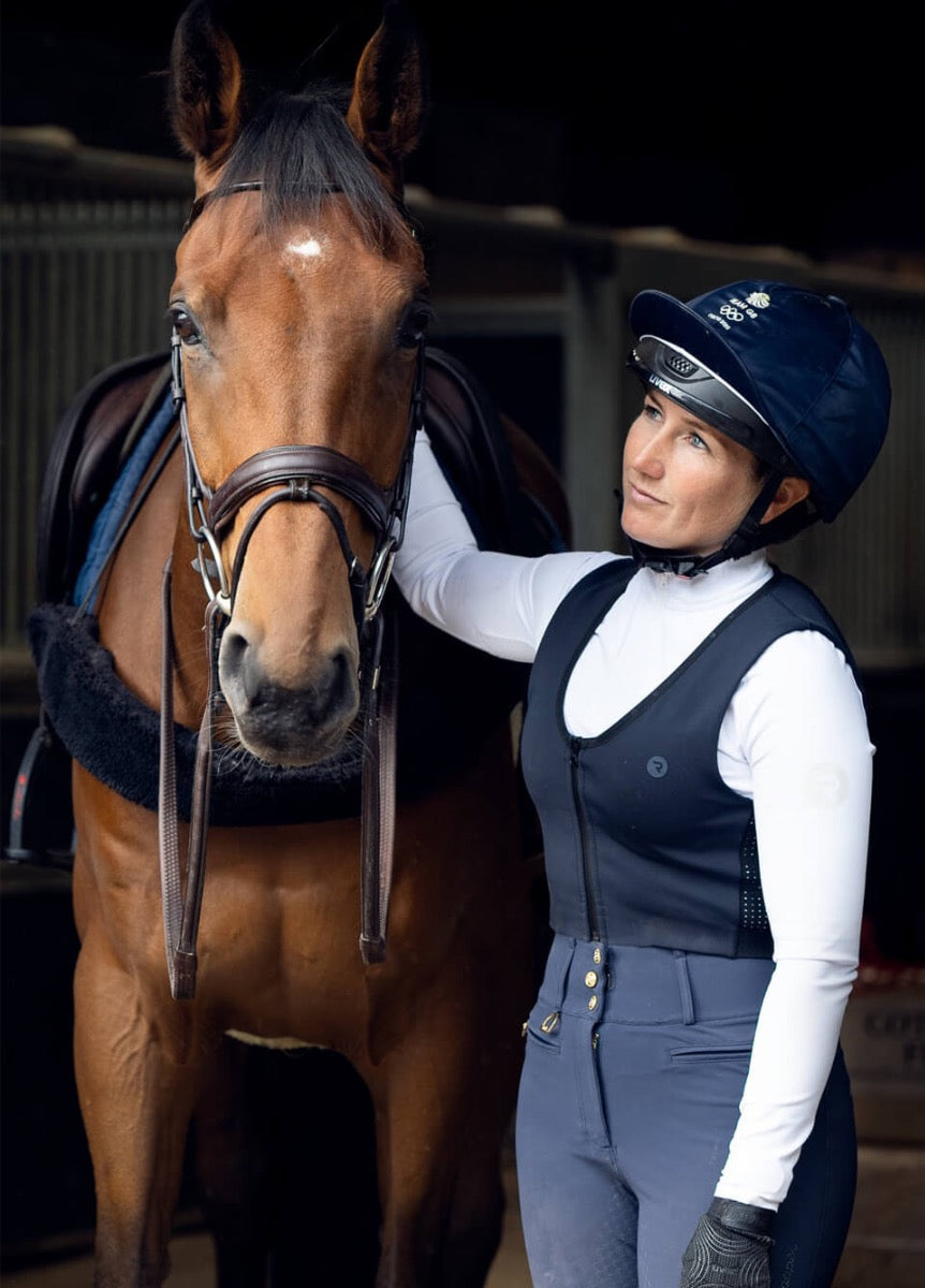 Racesafe MotionLite Back Protector - Navy