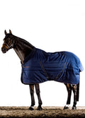Rambo Cosy Stable Rug 100g - Navy/Burgundy