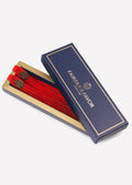 Fairfax & Favor Suede Boot Tassels - Red