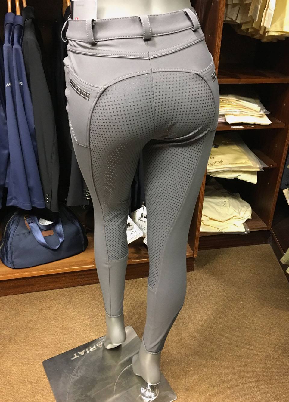 Pikeur Ladies Rayla Grip Breeches - Slate