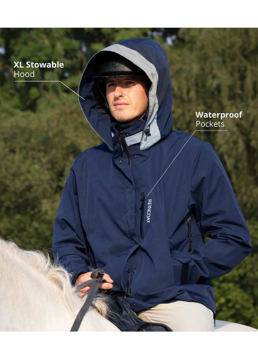 Reincoat Air Short Jacket - Navy