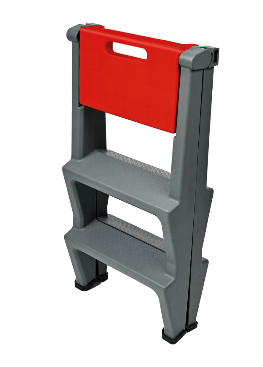 Red Gorilla 3 Step Ladder - Red