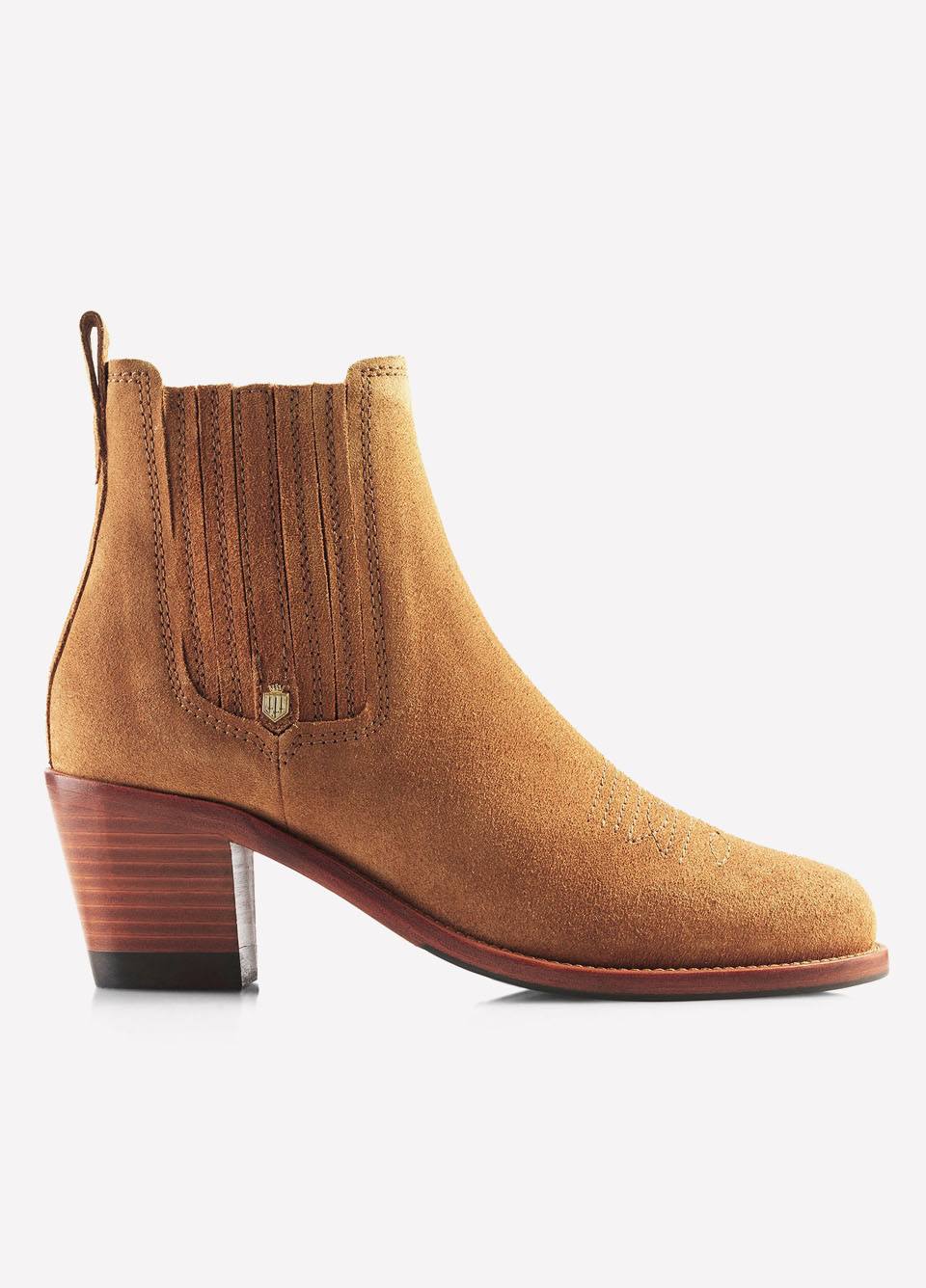 Fairfax & Favor Ladies Rockingham Ankle Boots - Tan