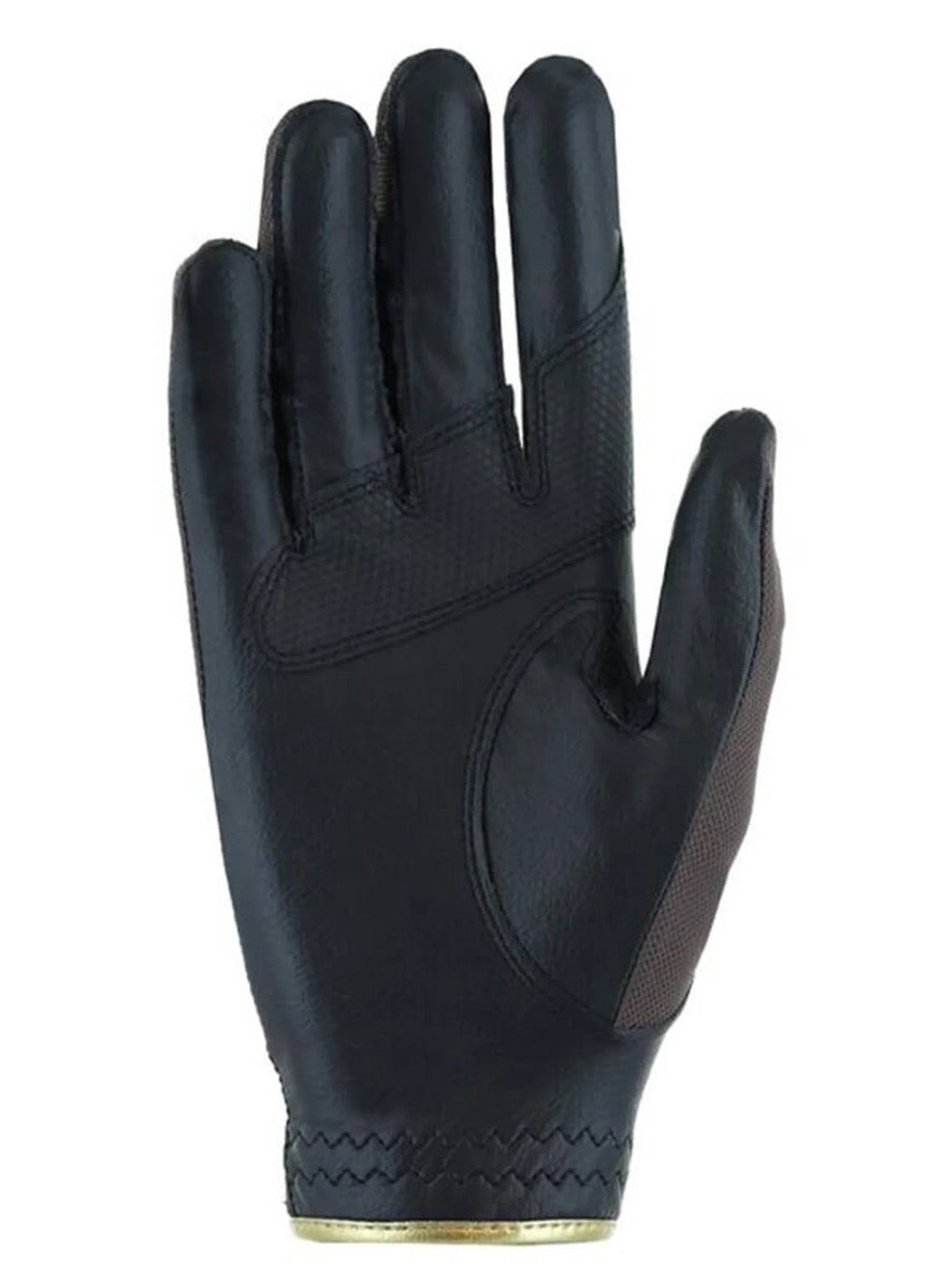 Roeckl Millero Gloves - Dark Mocha/Black