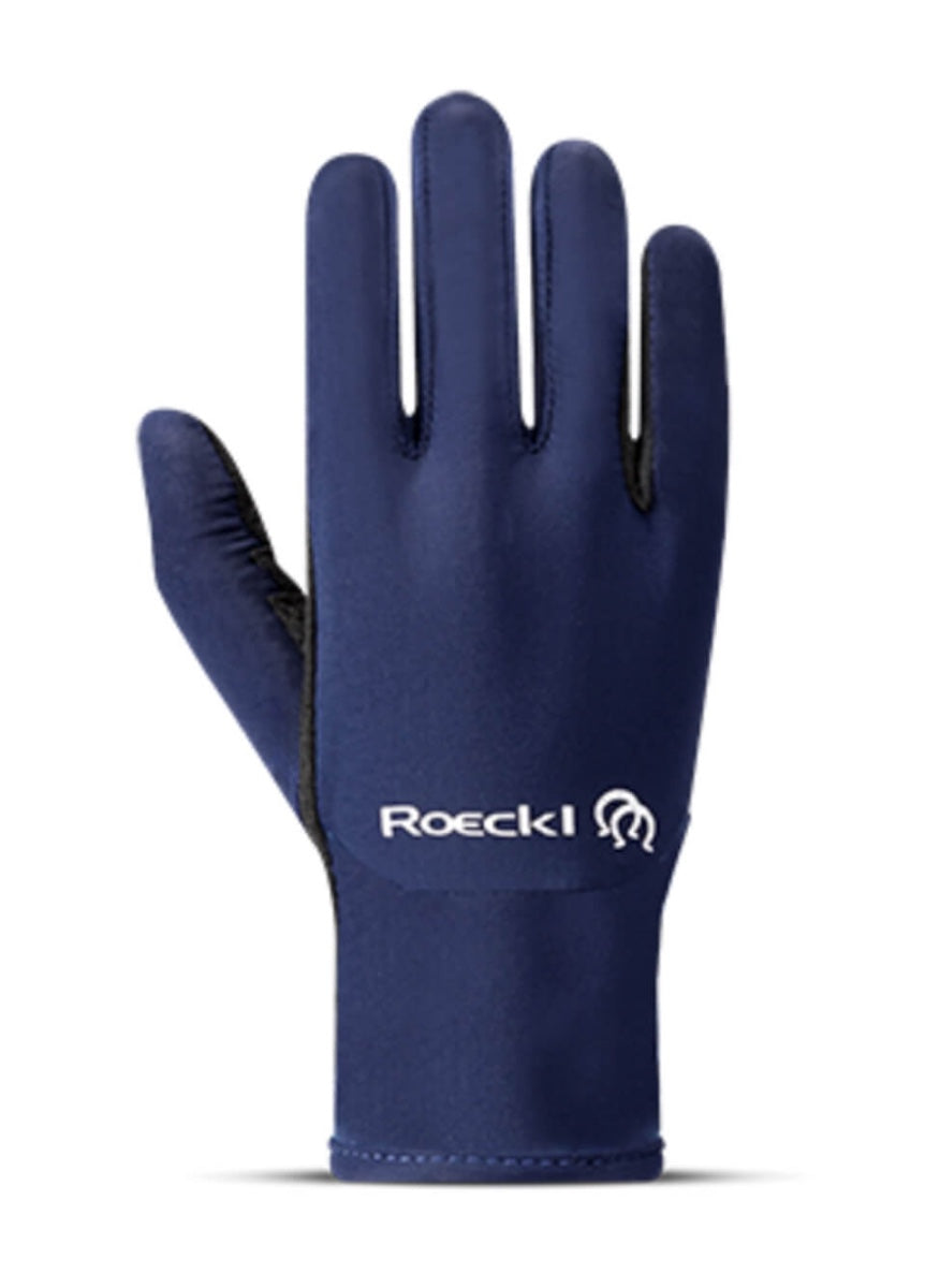 Roeckl Tryon 2 Kids Gloves - Navy Iris Solid