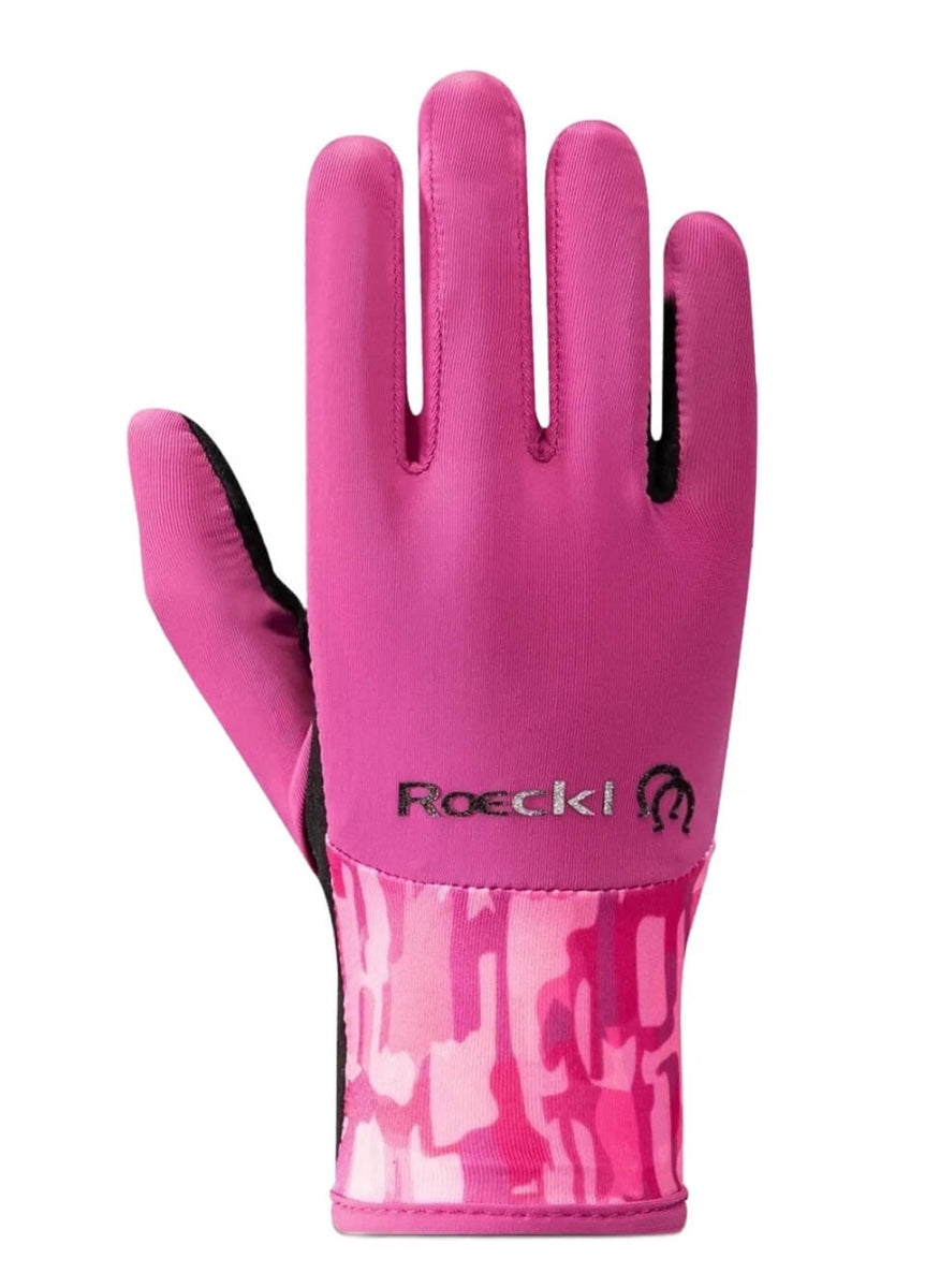 Roeckl Tryon 2 Kids Gloves - Posh Pink
