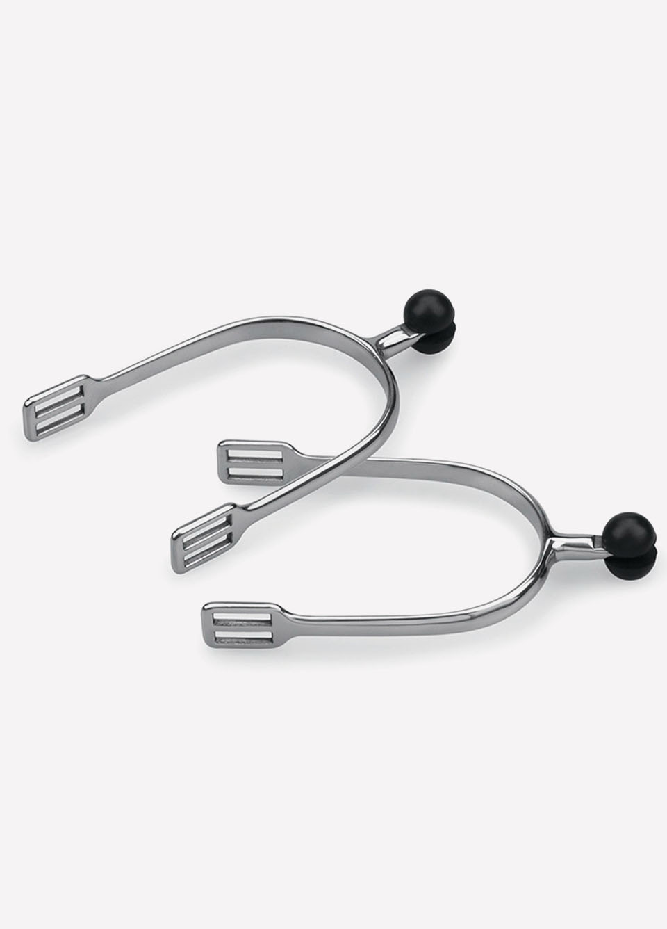 Shires Ladies Plastic Roller Ball Spurs 