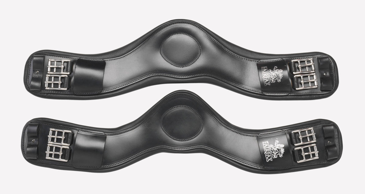 Fairfax Narrow Dressage Girth - Black