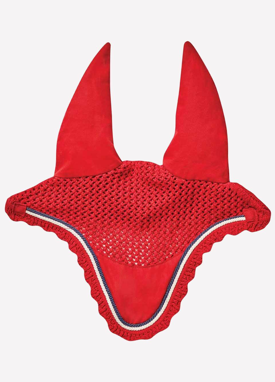 Weatherbeeta Ear Bonnet - Ruby