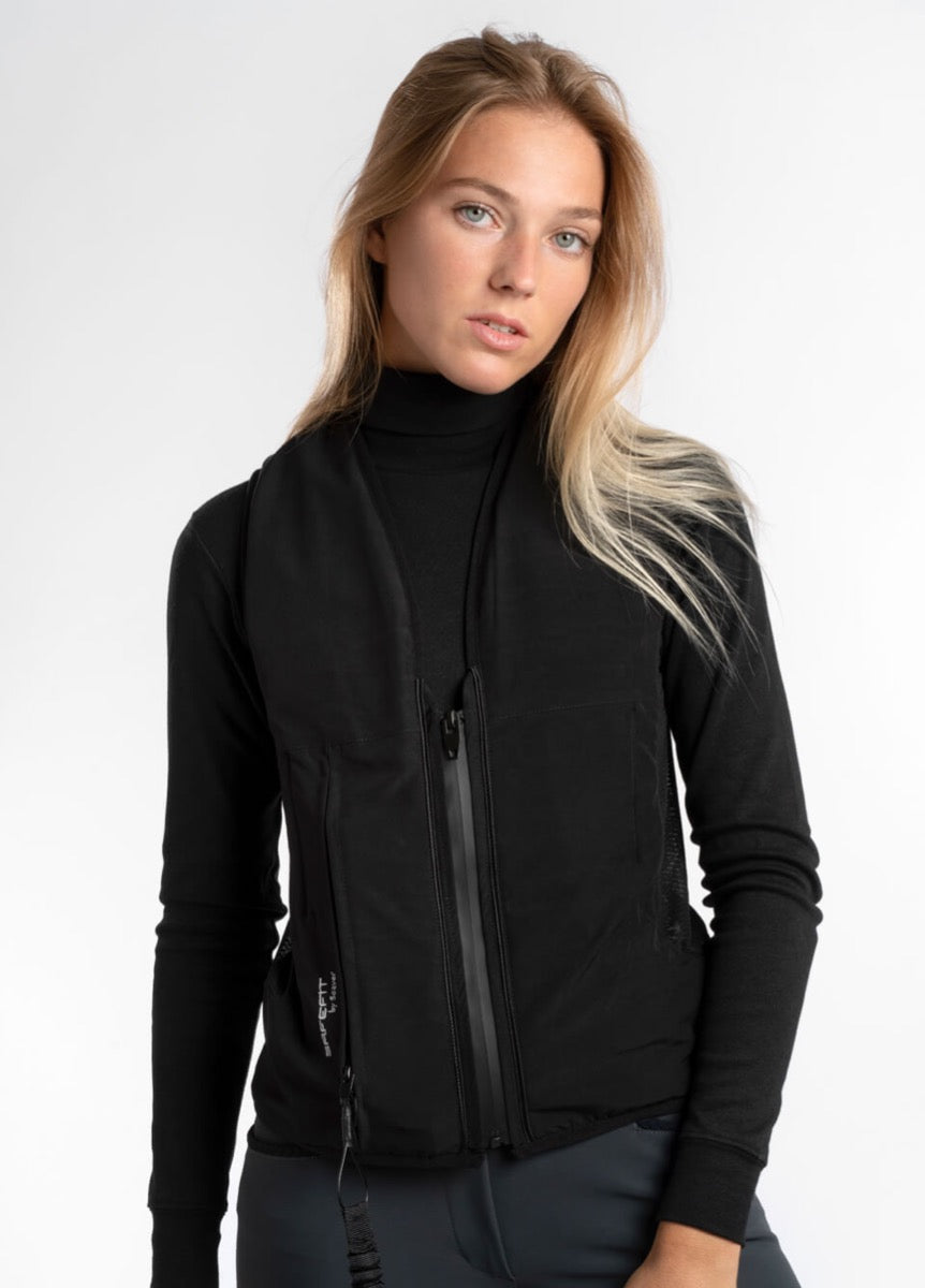 Seaver Safefit Airbag Vest - Black