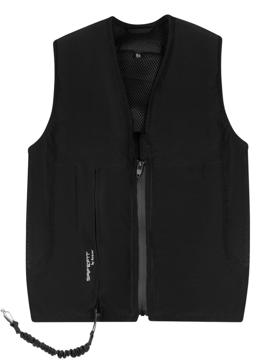 Seaver Safefit Airbag Vest - Black