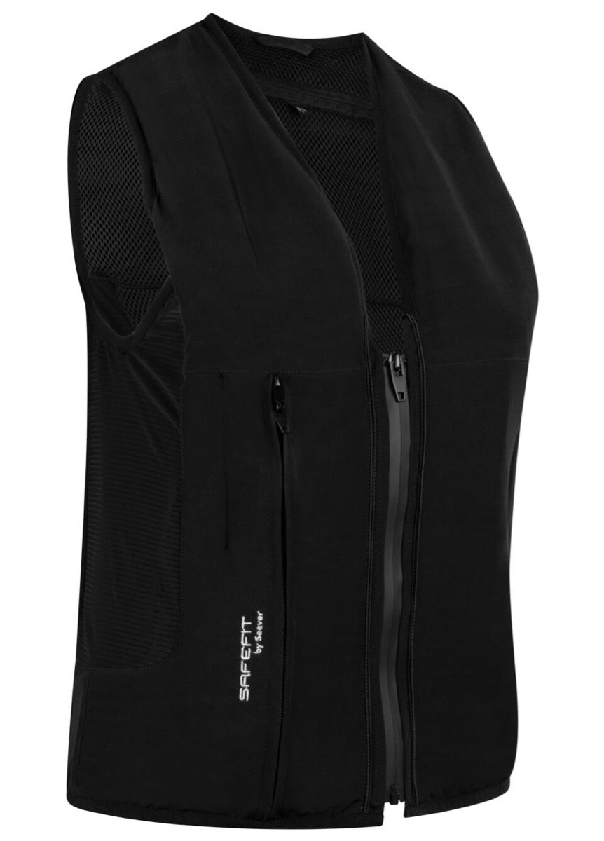 Seaver Safefit Airbag Vest - Black