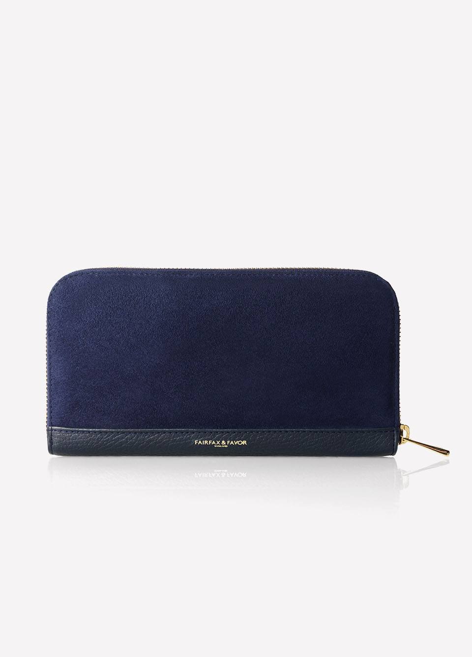 Fairfax & Favor Salisbury Purse - Navy