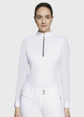 Samshield Aloise Boreal Long Sleeve Competition Shirt - White/Night Shade