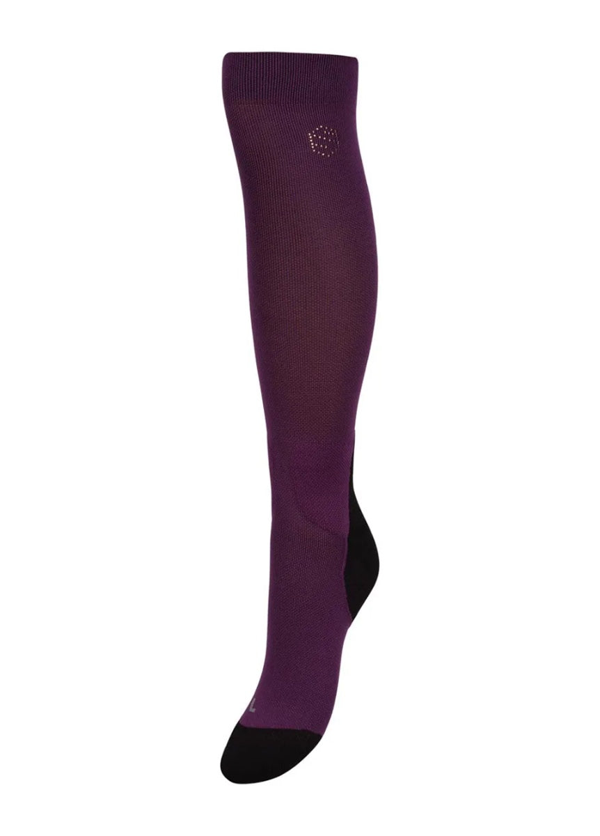 Samshield Balzane Aimy Socks - Aubergine/Rose Gold