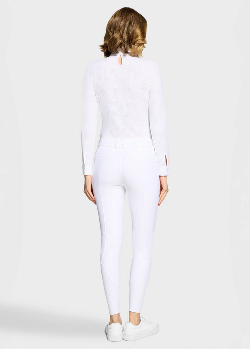 Samshield Claranova Full Grip Breeches - White