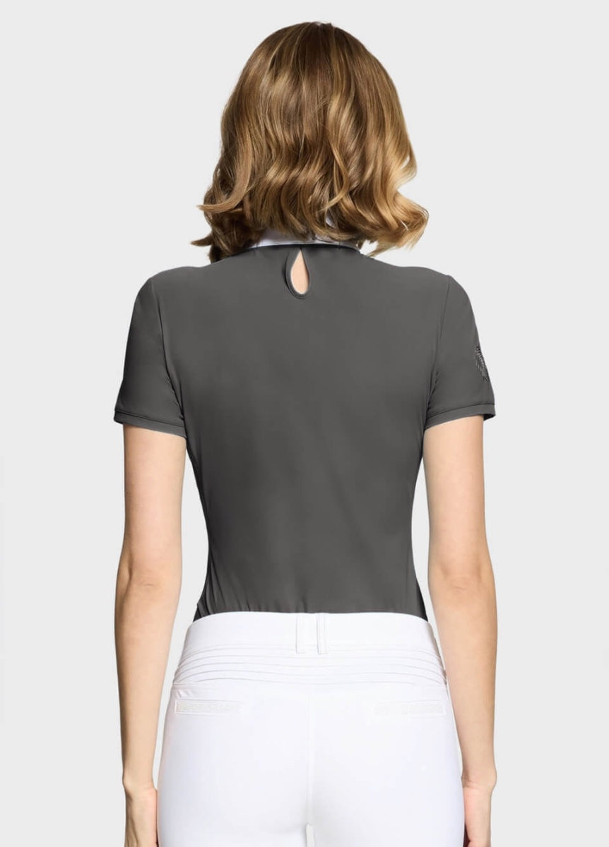 Samshield Lea Crystal Ferna S/S Showshirt - Magnet