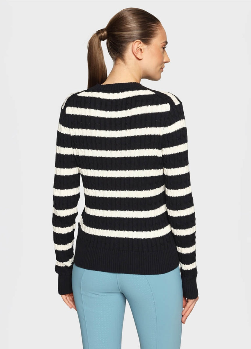 Samshield Lisa Twisted Jumper - Navy/White