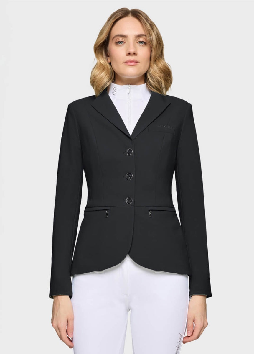 Samshield Victorine Crystal Fabric Competition Jacket - Black